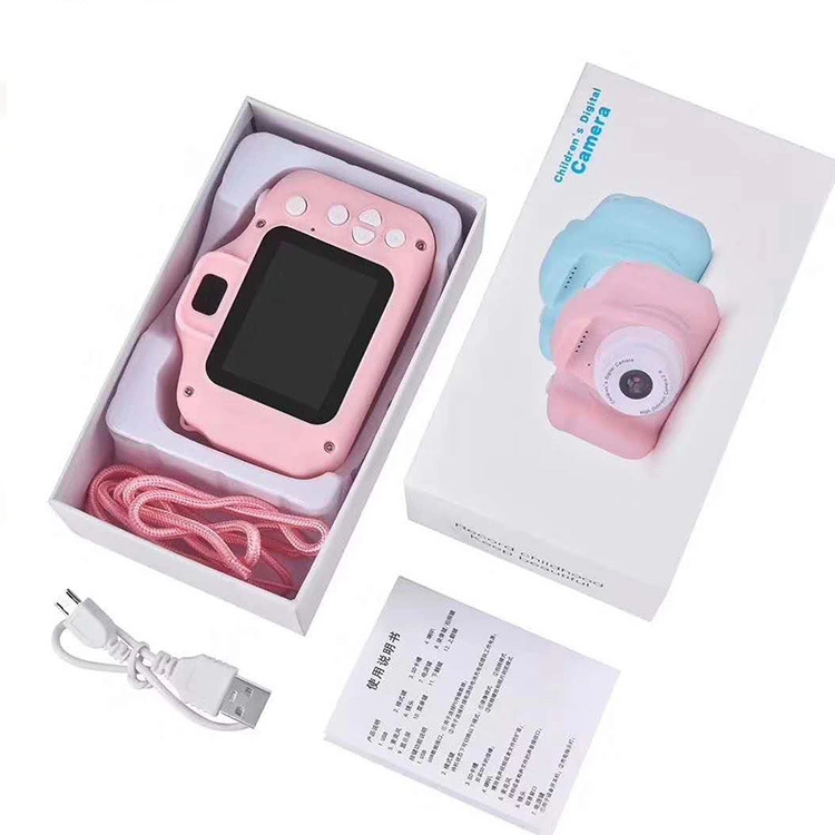 Cross-border X2 high-definition children's camera, mini cartoon toys, photo and video shooting DV digital camera, gift manufacturer wholesale detail image 1