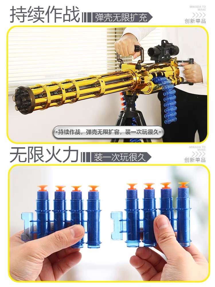 Soft Gatling gun Specification image