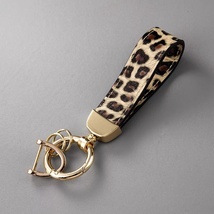创意格纹手绳钥匙扣挂件个性女汽车链网红INS时尚锁匙圈环
