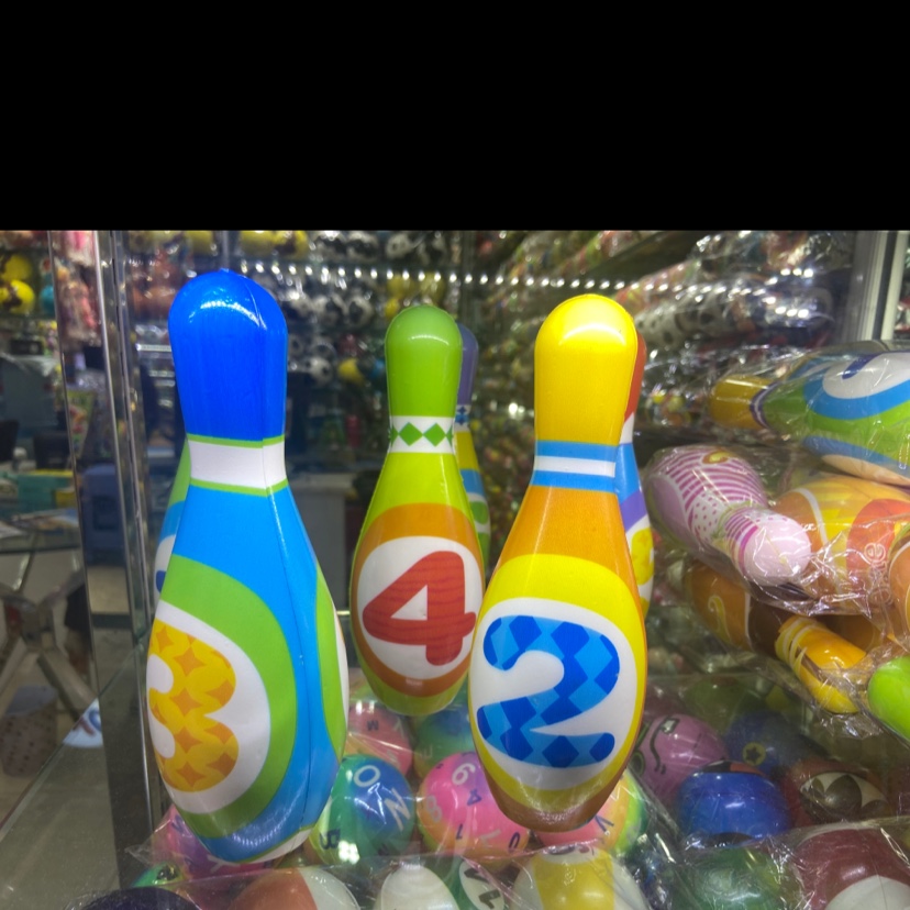Factory direct sales of cartoon digital early education 1 bowling, sponge balls, foam balls, children's toys detail image 1