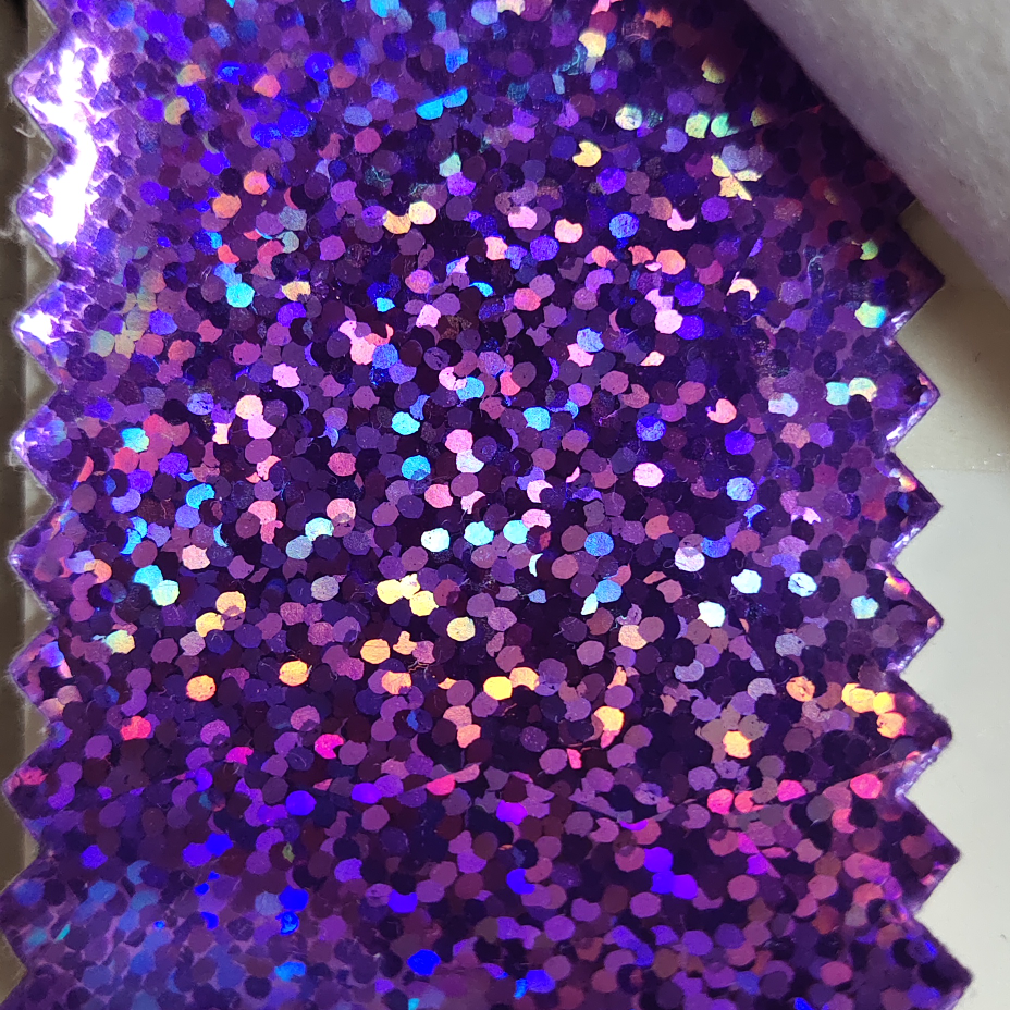 Eco-friendly, multicolored, colorful digital printing, golden scallion, bright pink, Buglit, Glit, leather bags, shoe materials, decoration 2 details Picture