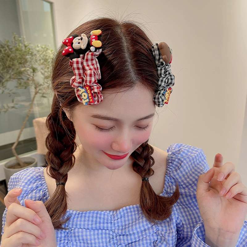 Korean cute cartoon hair clip, sweet side hair clip, summer Internet celebrity, 2021 new style clip headwear bb clip details Picture
