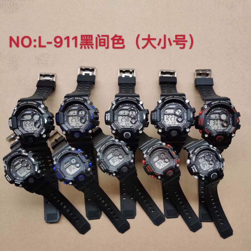 Black 911 watch
