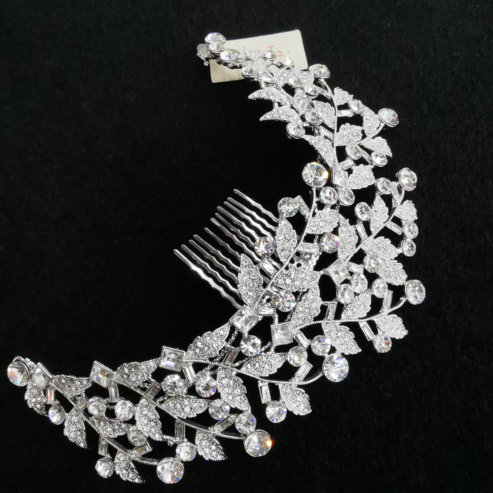 European and American bridal handmade flower hair comb white wedding dress accessories Headwear Bridal accessories retro fashion