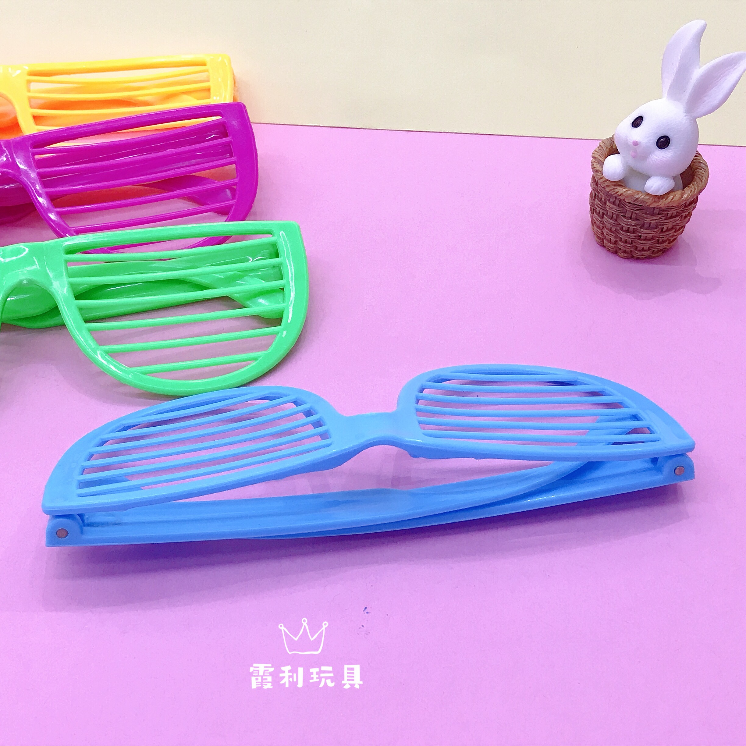 Children's plastic glasses, house play toys, gift party detail image 3