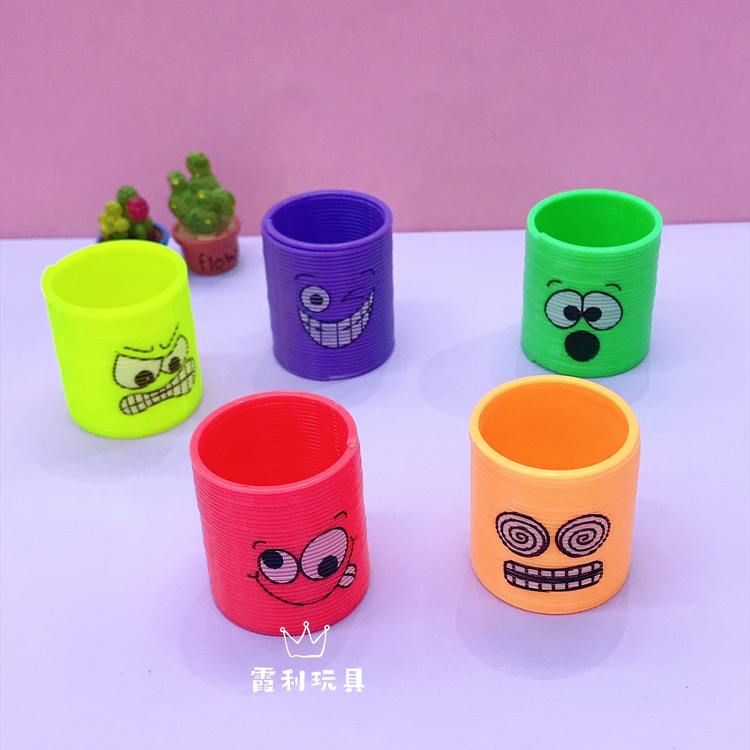 Rainbow circle, funny expressions, new and unique toys, gift gacha detail image 2