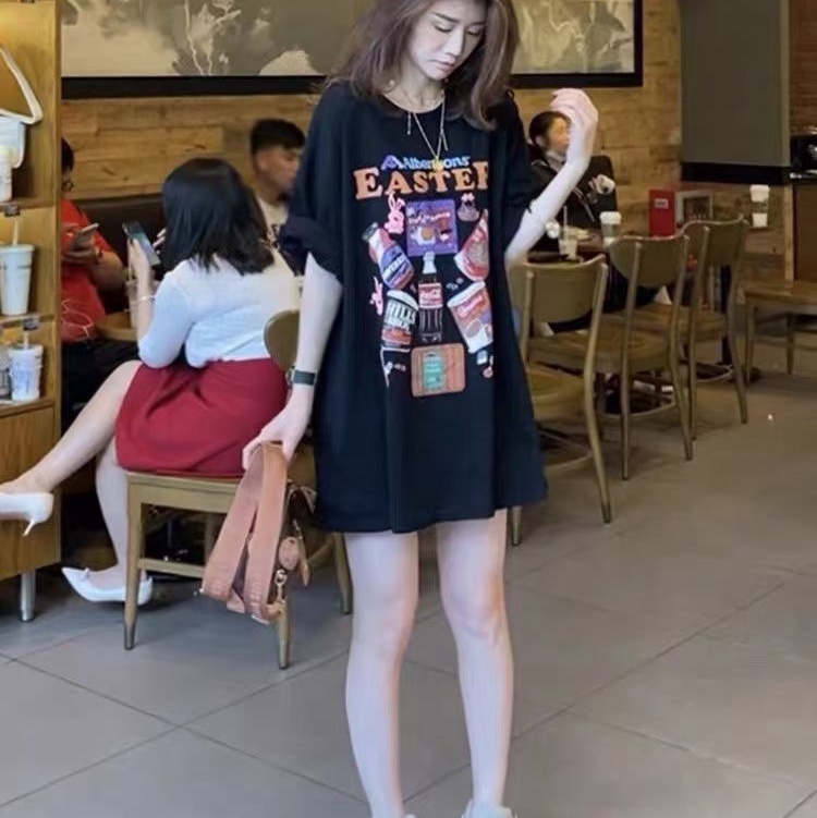 Black flower big T