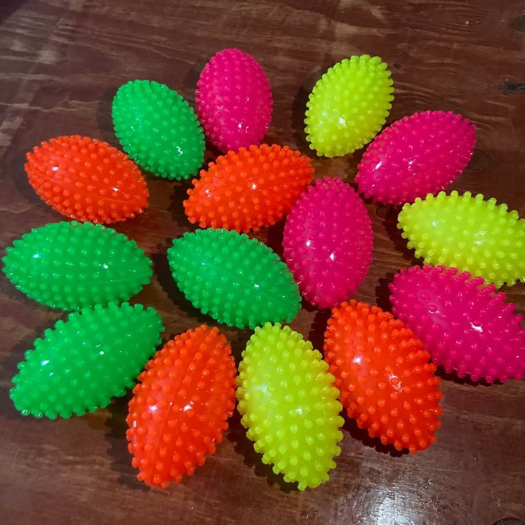 按摩球，橄榄球球。