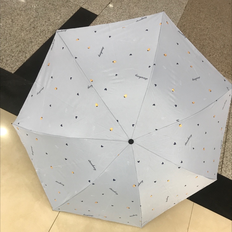 英文字母铅笔伞折叠伞防紫外线太阳伞太阳伞手动雨伞