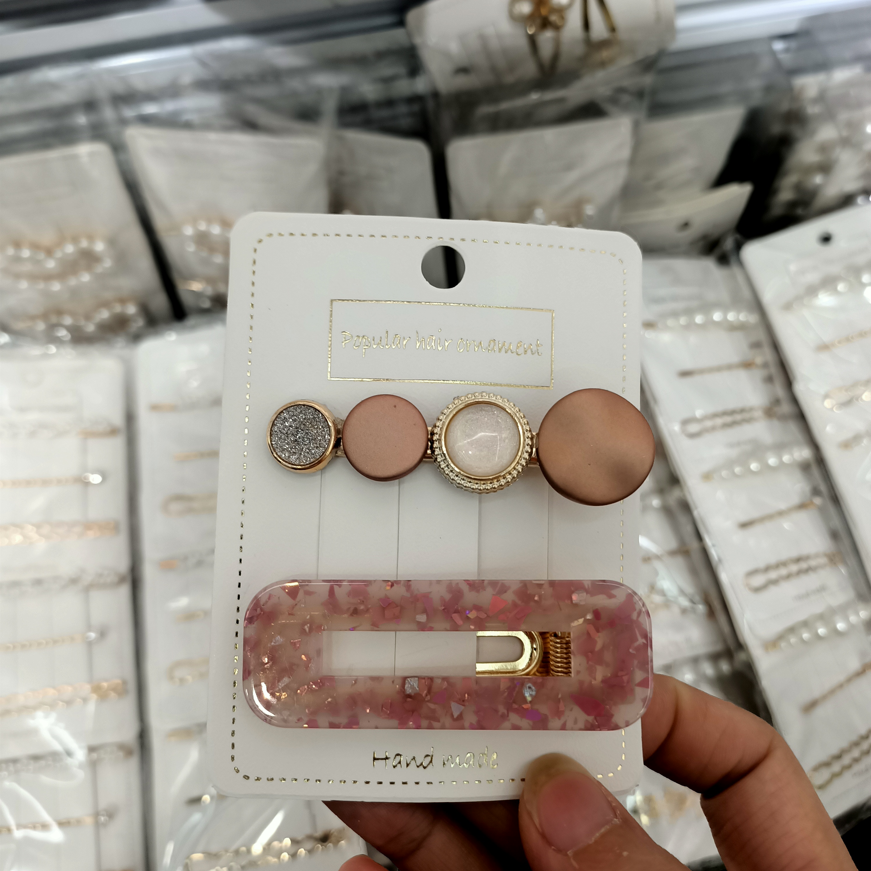 Macaron square powder 2 sets