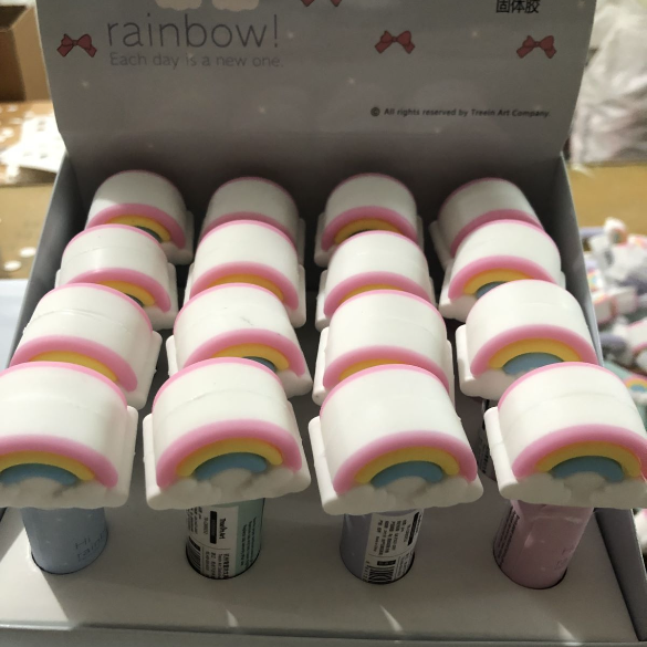 硅胶头卡通固体胶幼儿园小学生手工制作超粘