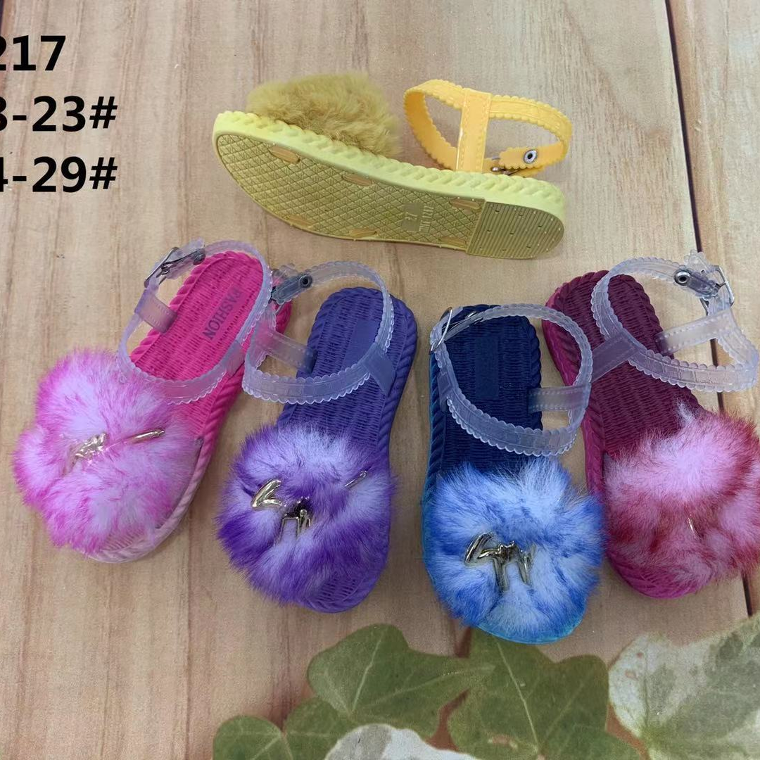 DORA Shoes furry sandal girl