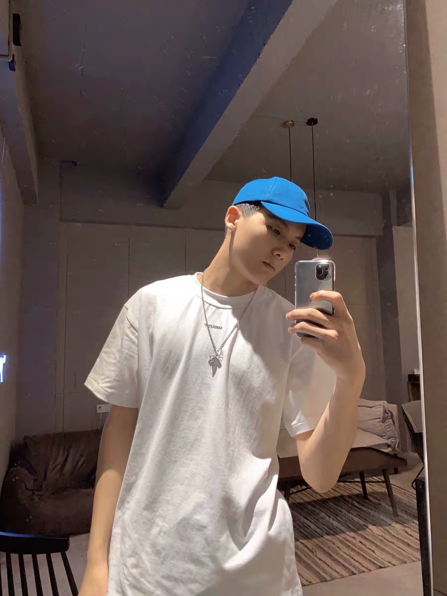 Casual all-cotton smooth board baseball cap detail image 13