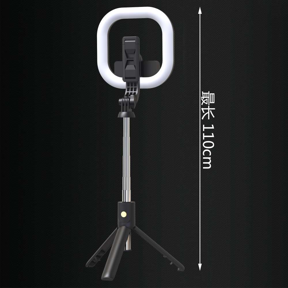 T10L Selfie stick tripod, detachable ring light, fill light, live streaming light, portable 5-inch headlight, detachable Bluetooth tripod selfie stick pic 8