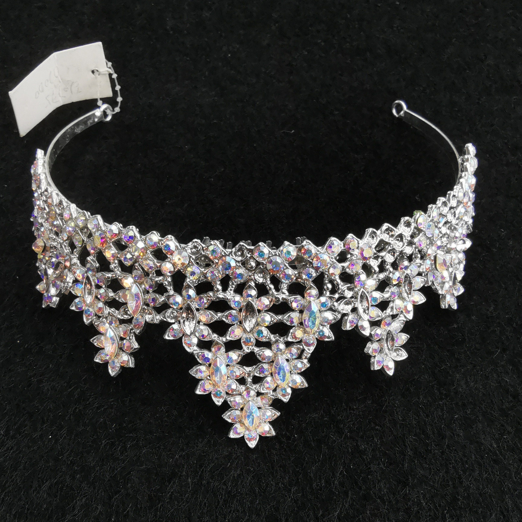 Silver Bridal Tiara Hair Tiara Hair Accessories and Makeup Elegant Tiara Show Host Tiara Wedding accessories