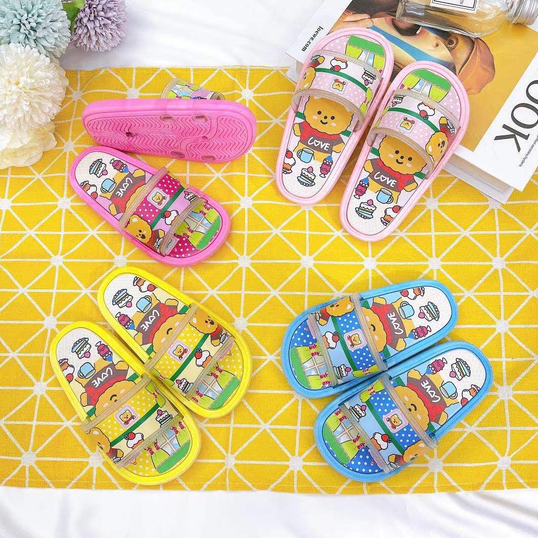 Summer kids cute blow slippers 385