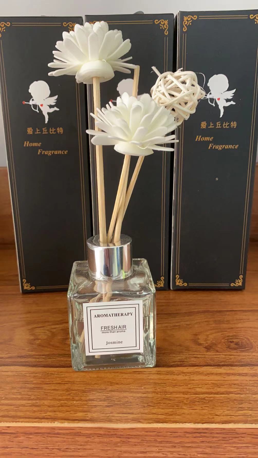 Rattan gardenia aromatherapy essential oil for home use, indoor long-lasting fragrance, bedroom perfume, room, toilet, bathroom detail image 1