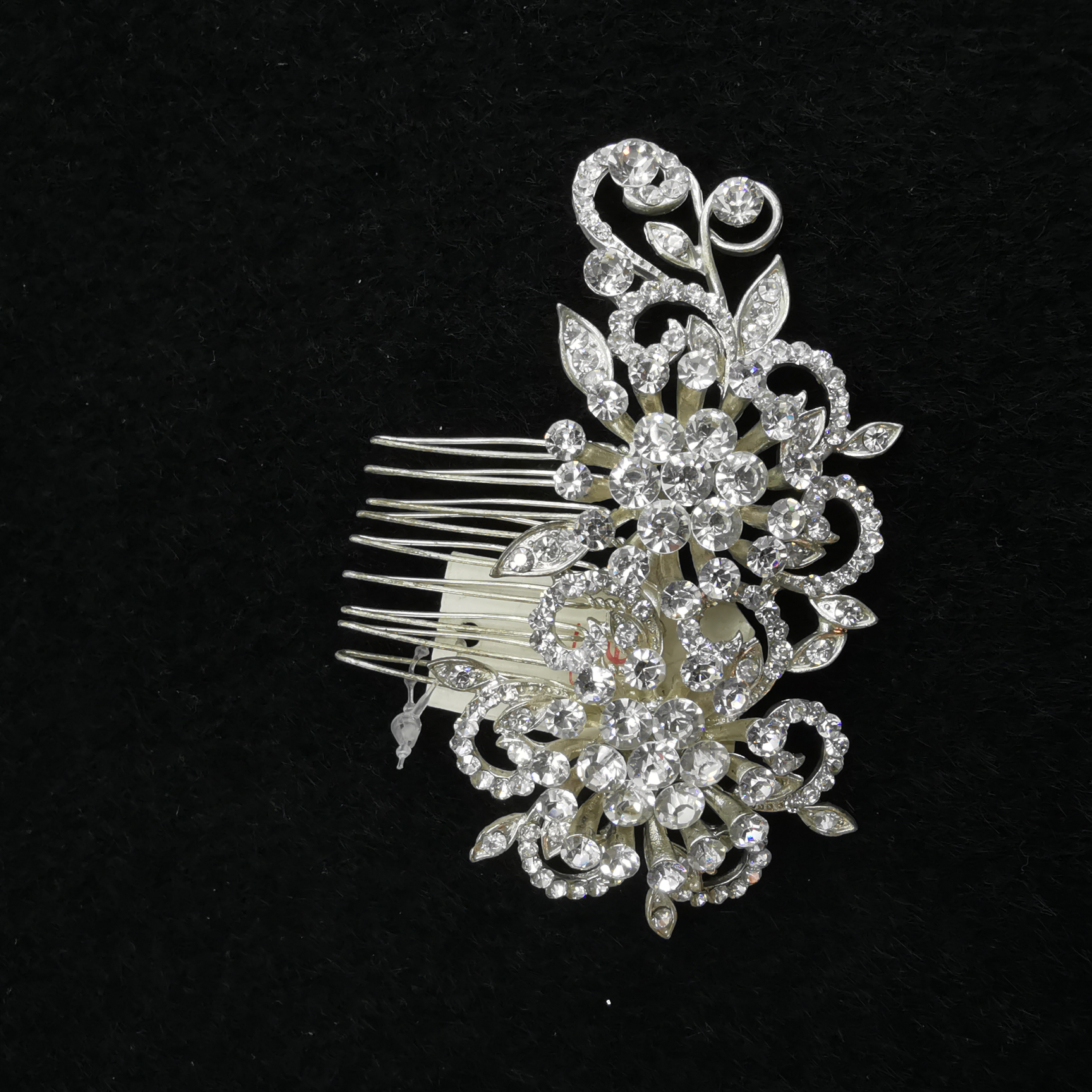 Handmade rhinestone headwear Wedding flower child headwear Show headwear Birthday headwear