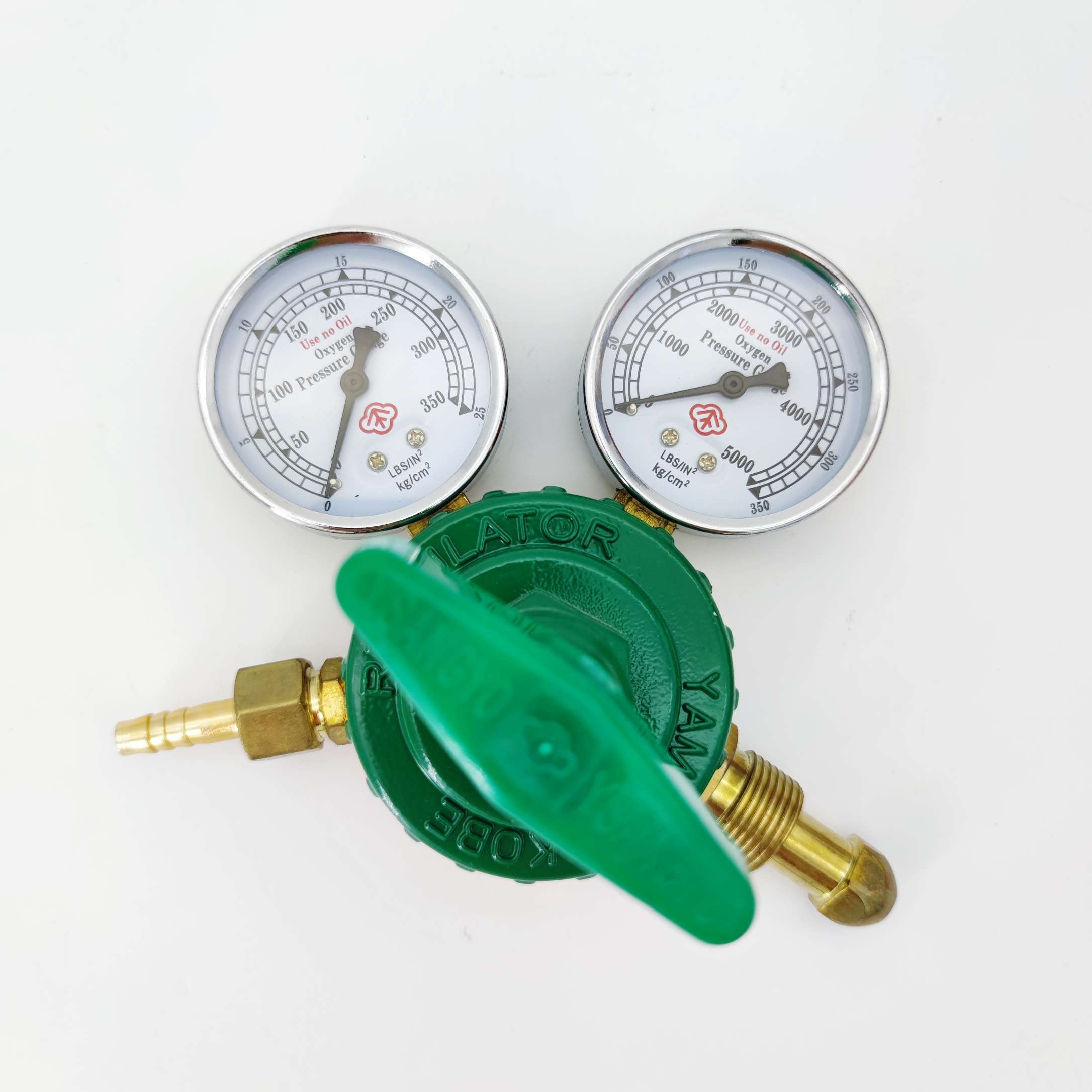 氧气表 乙炔表 丙烷表 （YAMATO）白底实物图