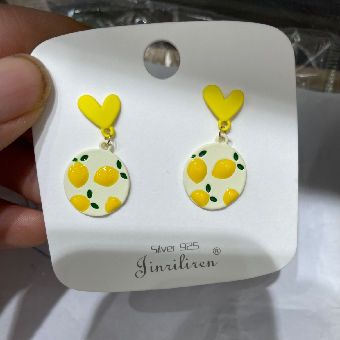 Today beauty Korean fruit series products recommended earrings