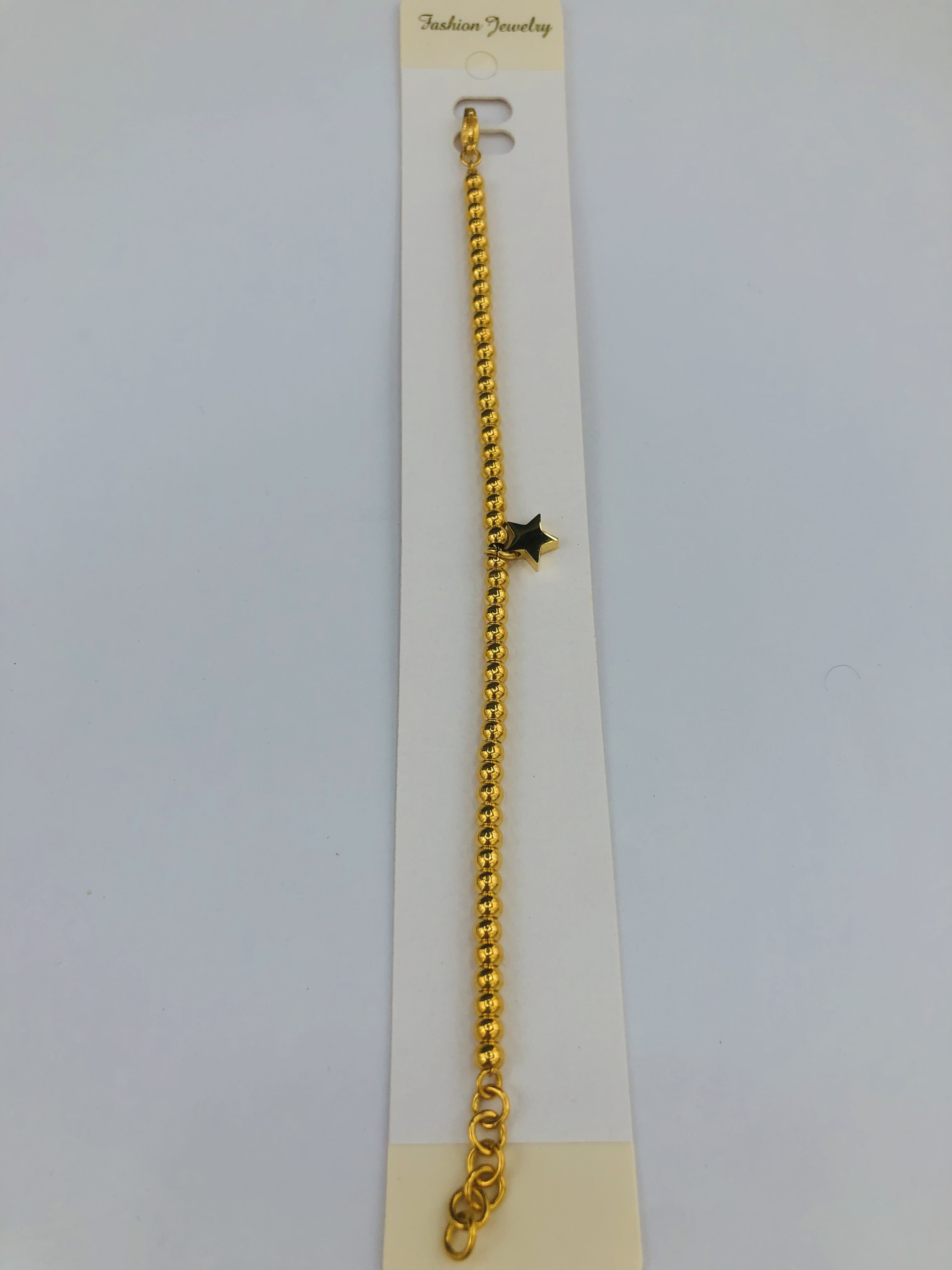 Steel ball plus five-pointed star ⭐️ stainless steel bracelet for women Application Scenario