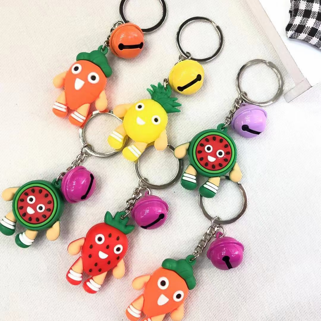 Fruit bell key chain
