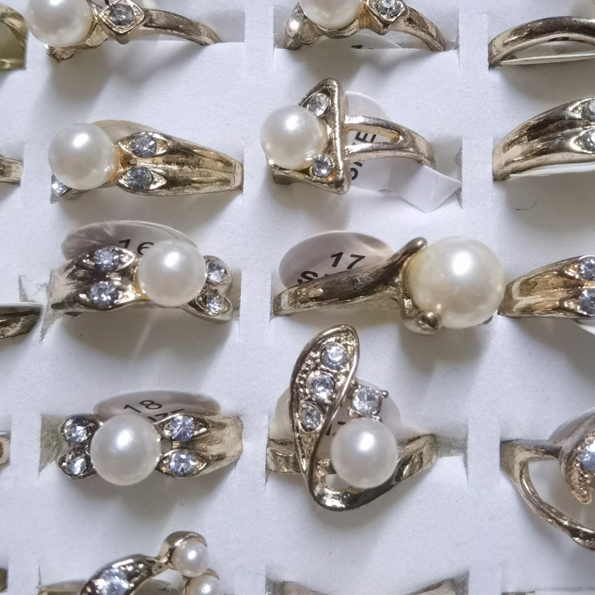 Popular accessories, pearl rings 5 thumbnail