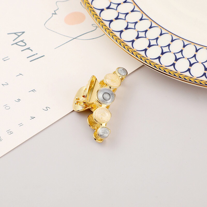 40 Amazon Cross-border E-commerce alloy KC small grab hairpin Dance grading Hairpin