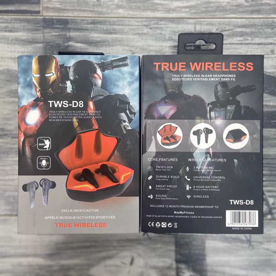 TWSD8 gaming headset