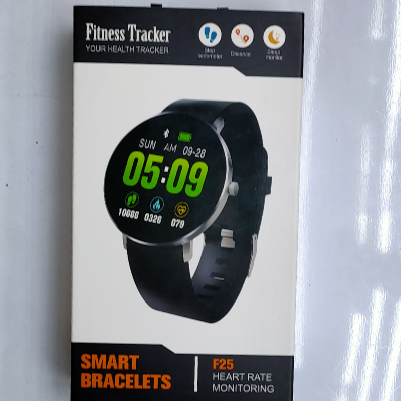 Smart bracelet F25 multi-function performance monitoring mode Blood pressure, blood oxygen, body temperature movement mode information