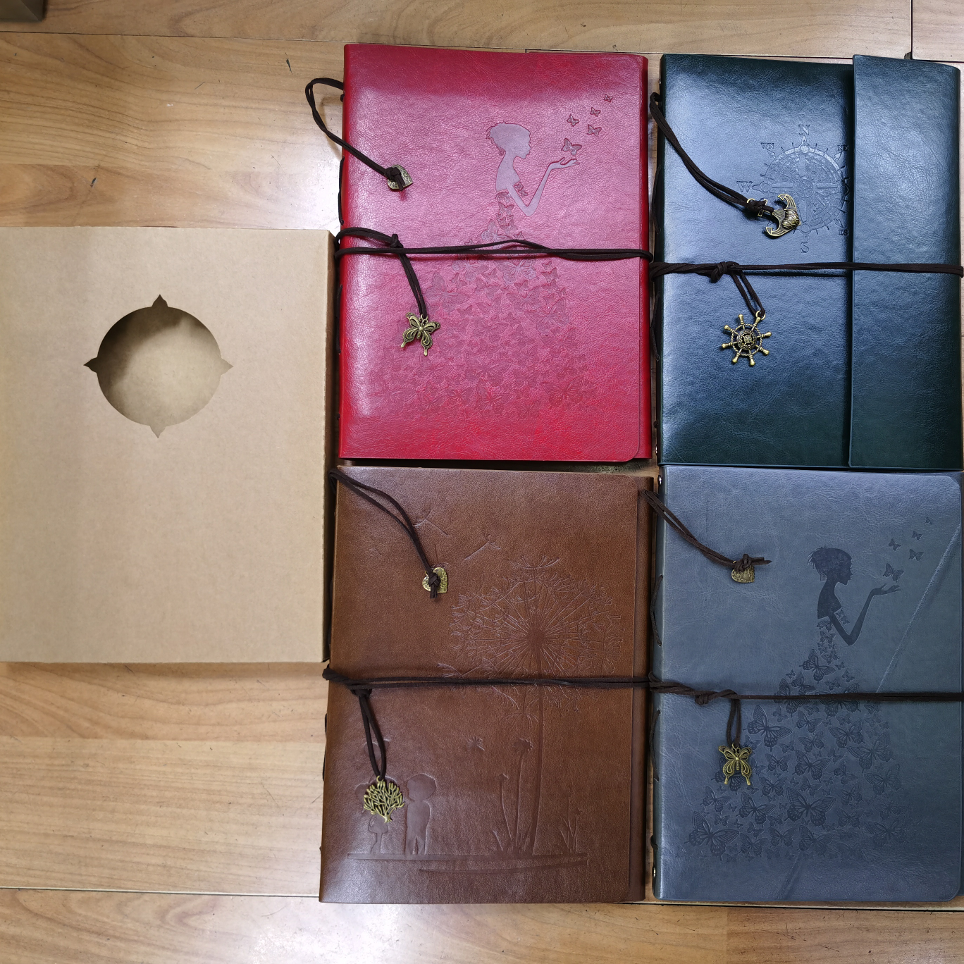 复古相册自粘贴式diy手工活页相册本手账本创意粘贴式覆膜旅行纪念册牛皮纸情侣照片收纳册 相本定制