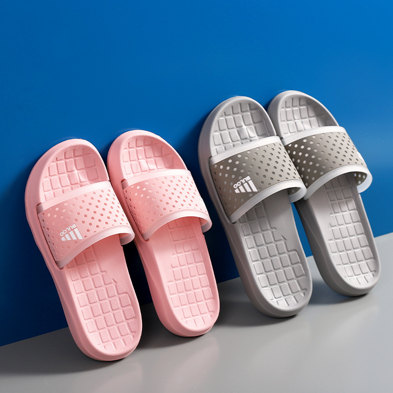 Step on the shit sense slippers men's fashion summer outdoor thick sole home non-slip summer family men's couple slippers outside wear EVA rubber lightweight men's and women's slippers