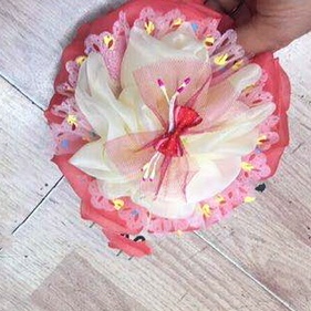 16cm cabeza flor c