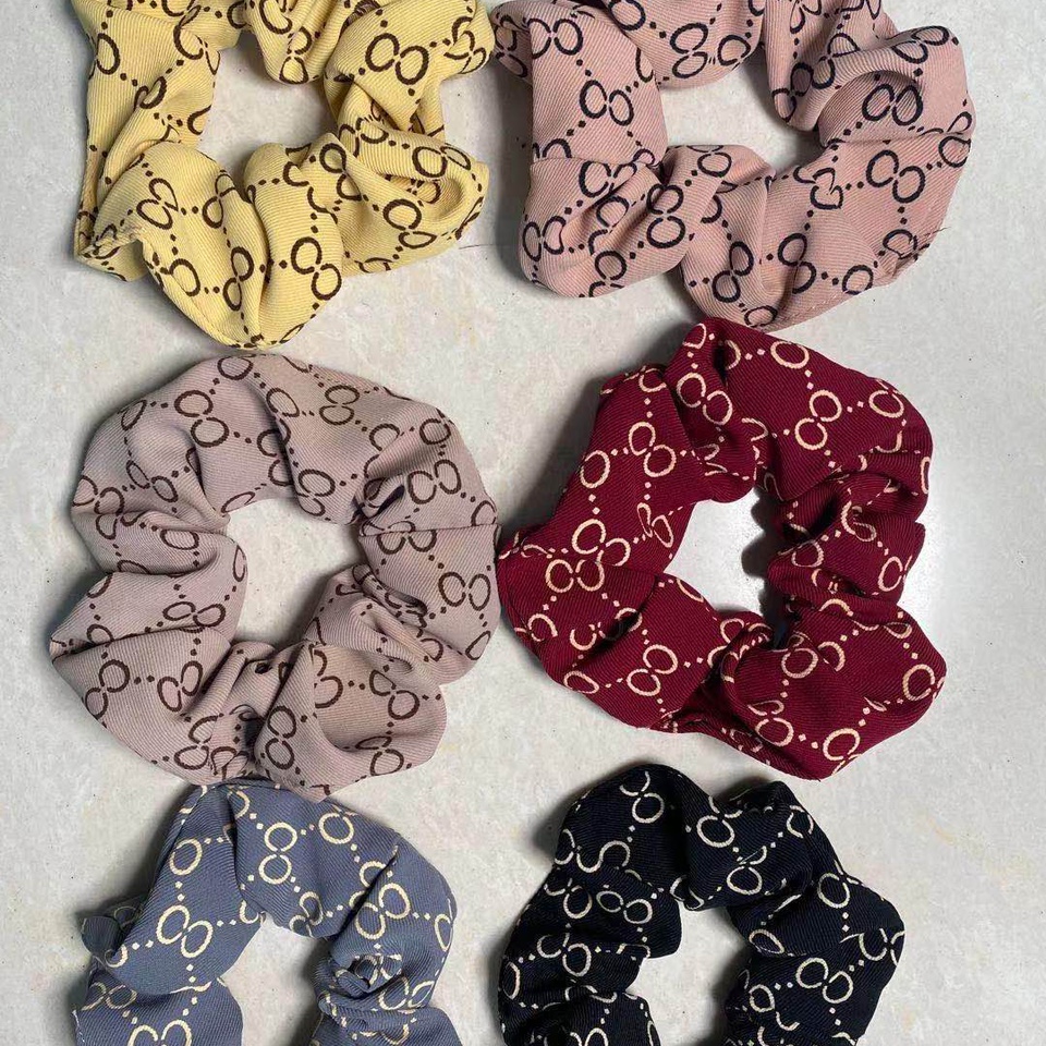 CC Large Intestine circle, cute fabric hair tie, hair band, leather band, gauze, elegant high-elasticity updo, simple basic hair tie, hair band, hair tie, hair accessory, hair accessory