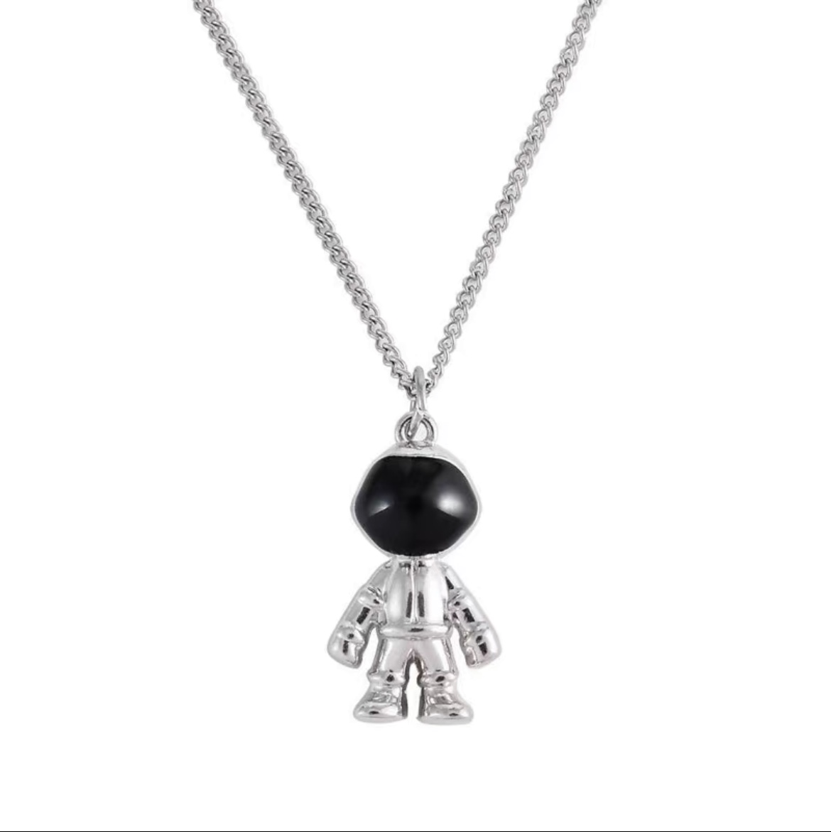Astronaut collarbone chain