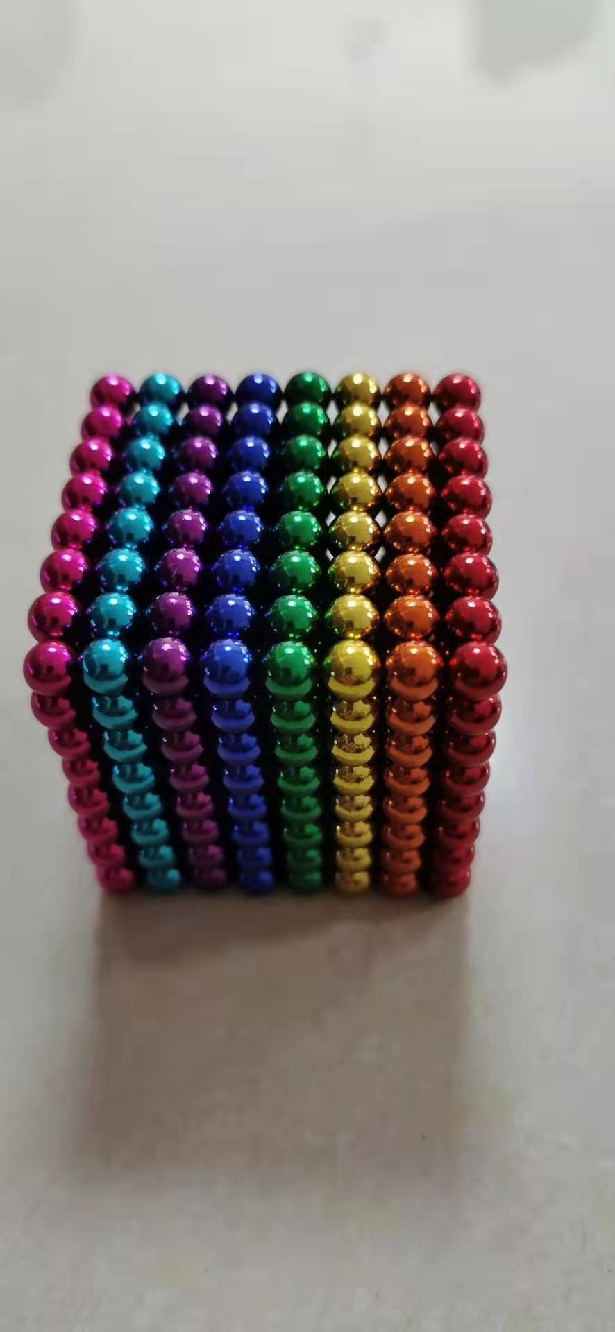 巴克球玩具5mm*216颗磁力珠彩色益智玩具详情图8