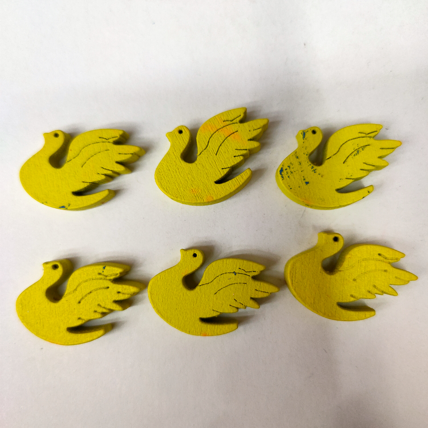 环保木质 凤凰黄色26✘17 mm