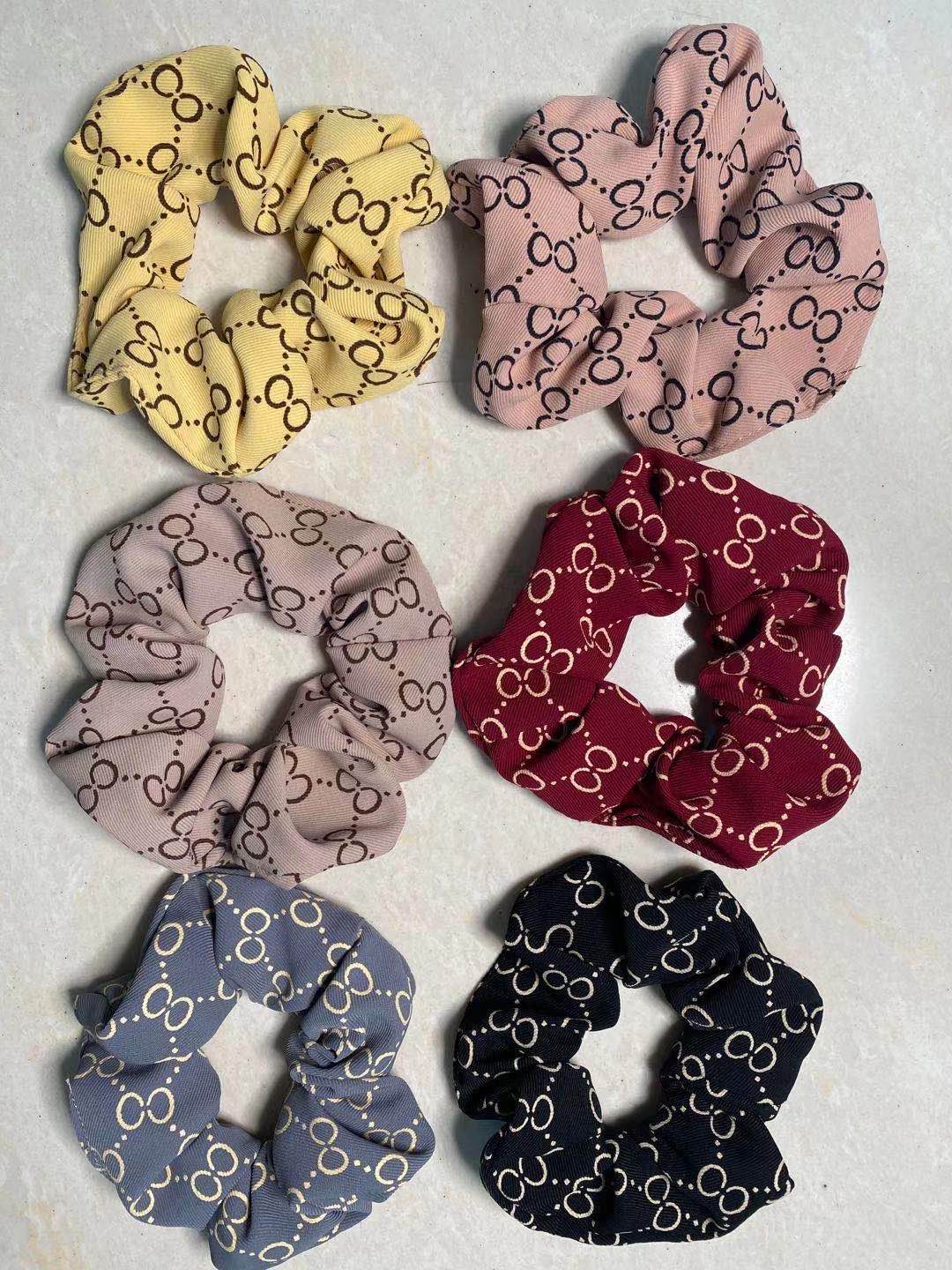 CC Large Intestine circle, cute fabric hair tie, hair band, leather band, gauze, elegant high-elasticity updo, simple basic hair tie, hair band, hair tie, hair accessory, hair accessory details Picture