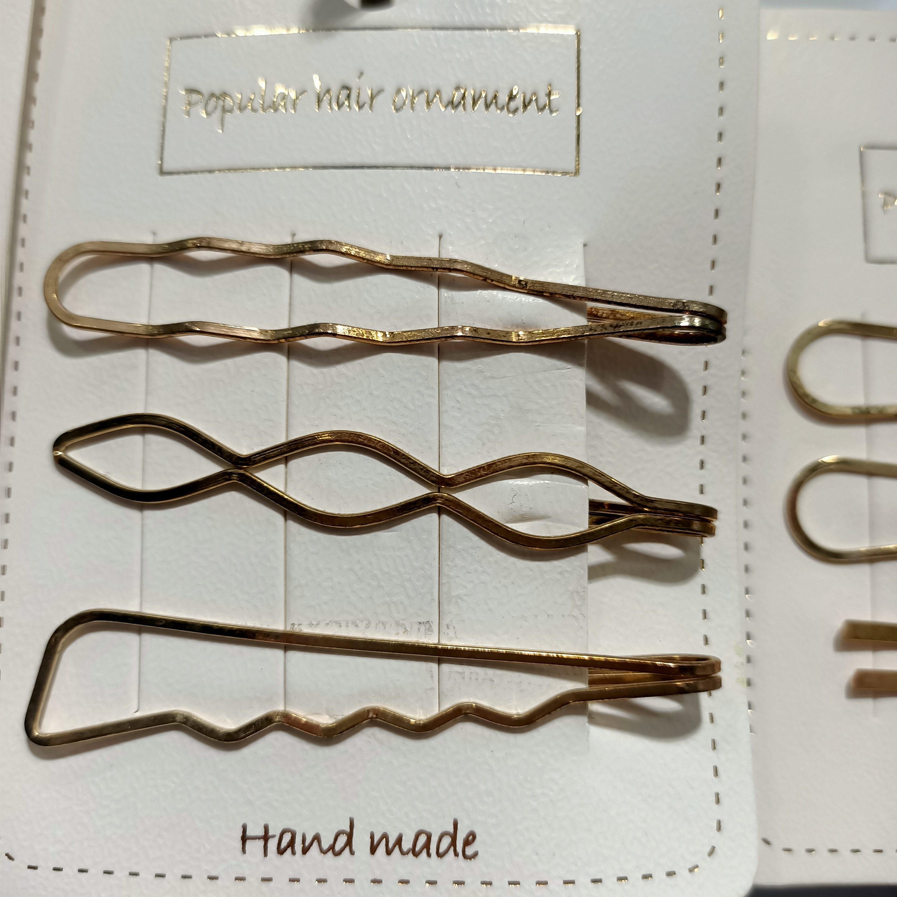 Round head under wave 3-piece set