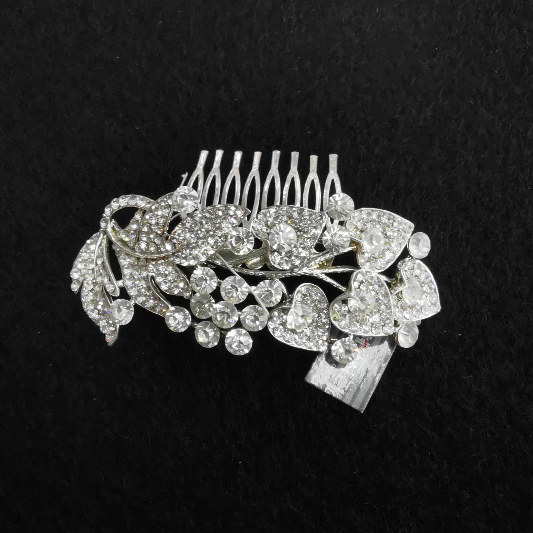 Delicate Korean hair accessories rhinestone pearl bow hair accessories popular women