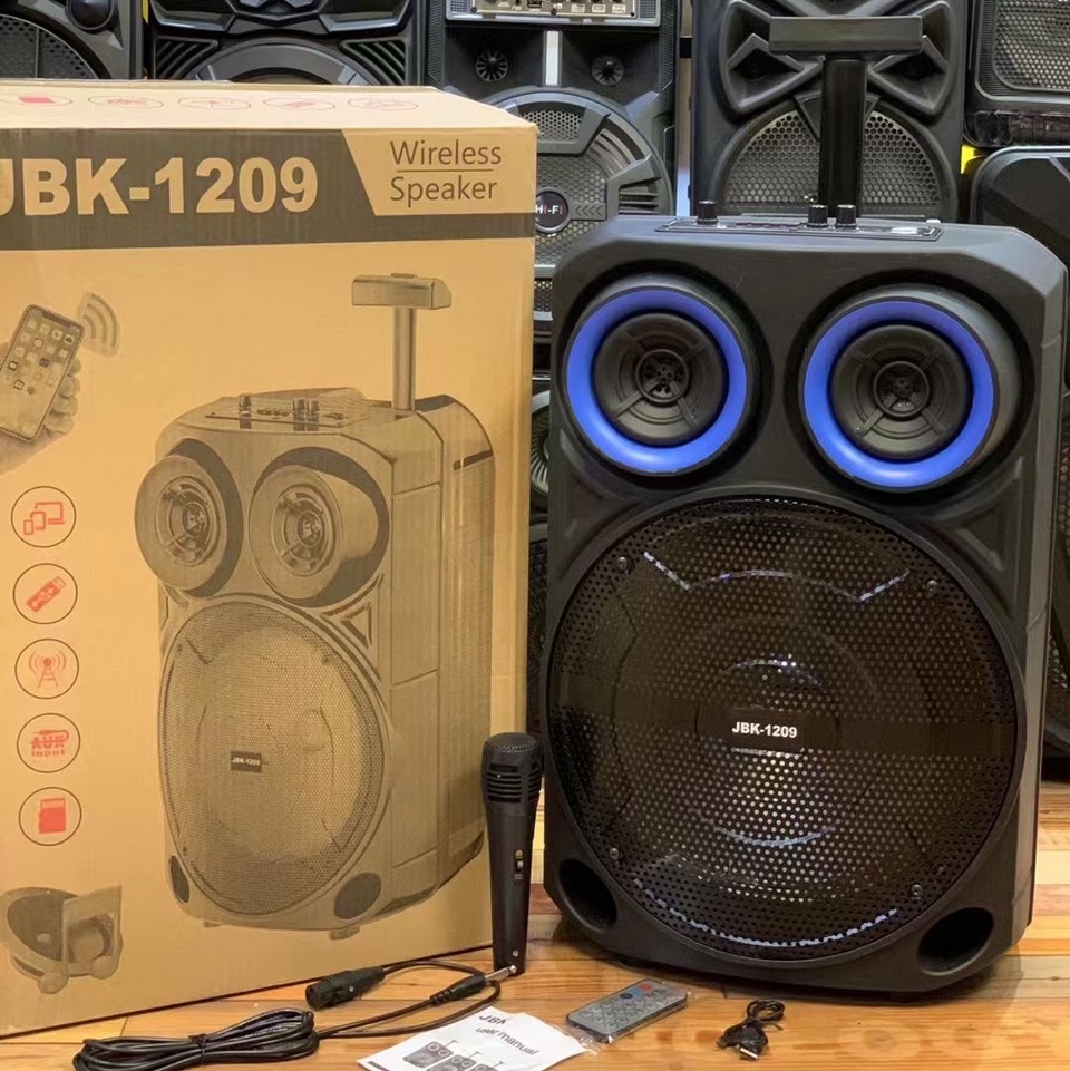 JBK-1209
12-inch portable
4pcs
Bluetooth speaker
