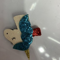 The new fashion Qianli horse gold pink duck clip, the Internet celebrity in 2021
