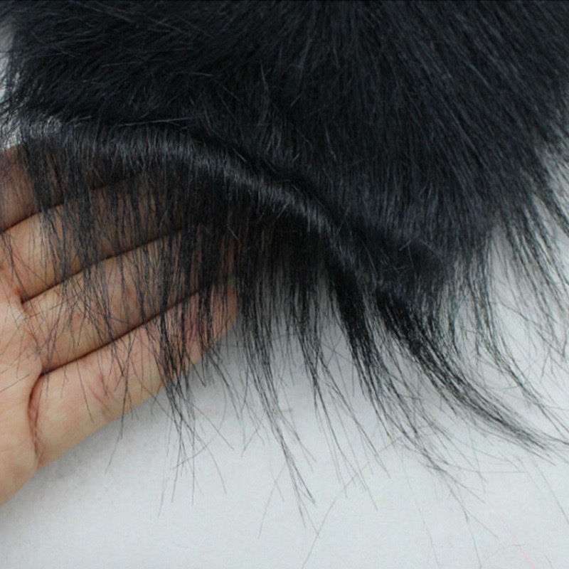 万圣节表演道具仿真假胡子老人胡子圣诞节大胡子黑白胡子假胡须详情图5