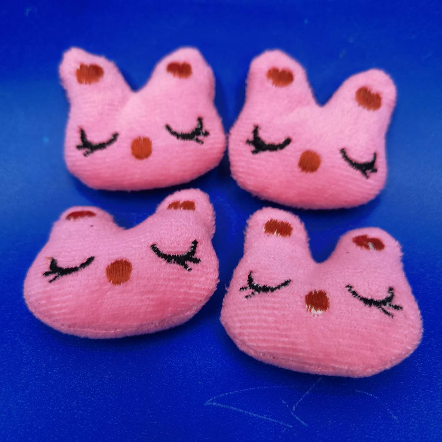 毛绒玩具配件卡通头配件毛绒挂件公仔4cm动物头产品图