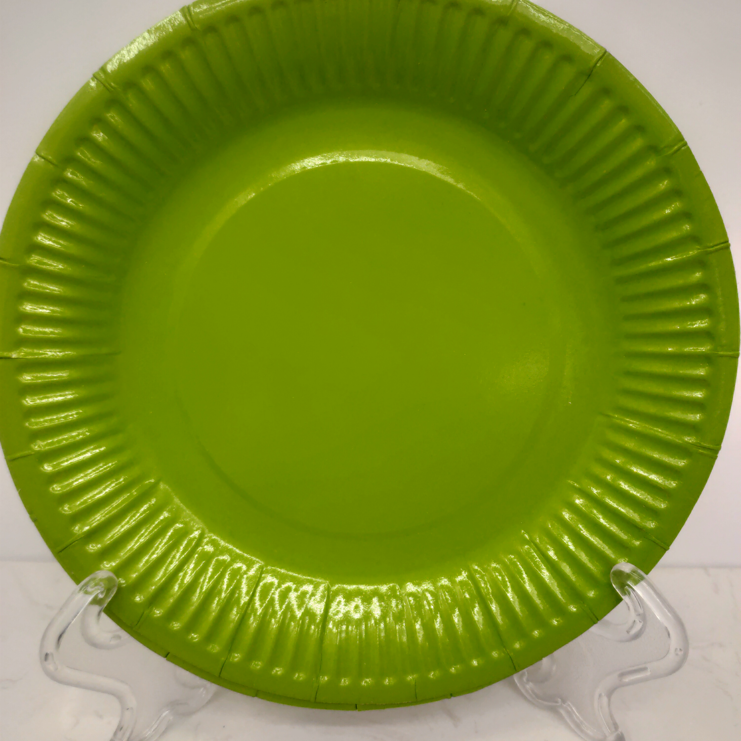 生日节日用品7寸单色纸盘~7