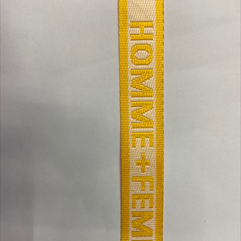 2.5cm imitation nylon woven ribbon 10#
