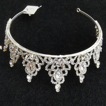 Crown Hair Crown Hair Accessories and Makeup Elegant Crown Show host Headwear wedding accessories