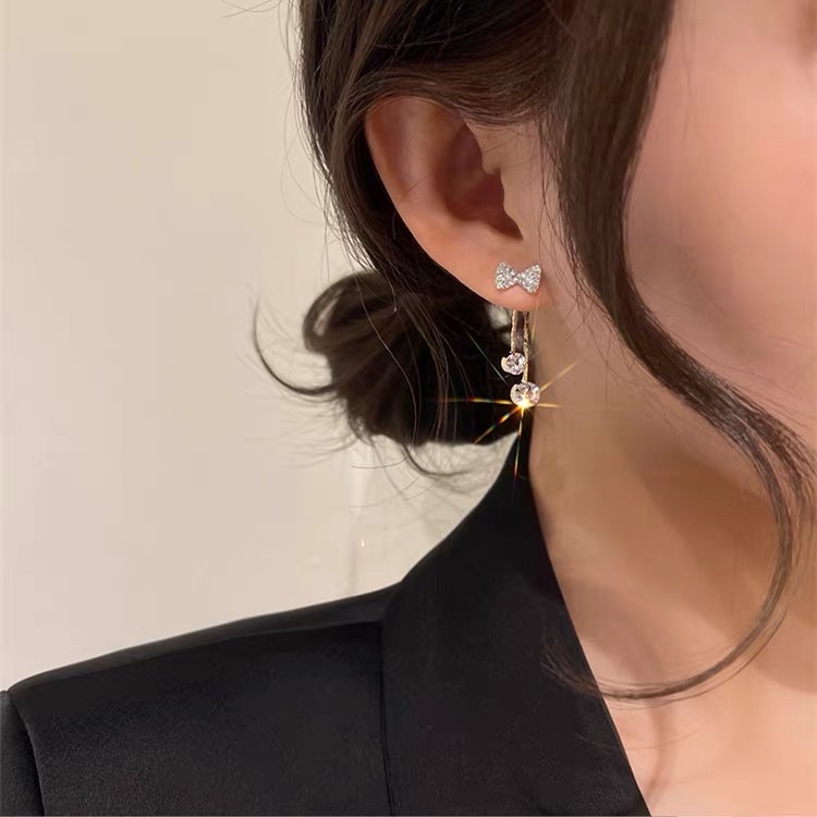 Tassel earrings for women, 2021 new Trend 925 sterling silver needle elegant stud earrings, niche design sense summer earrings details Picture
