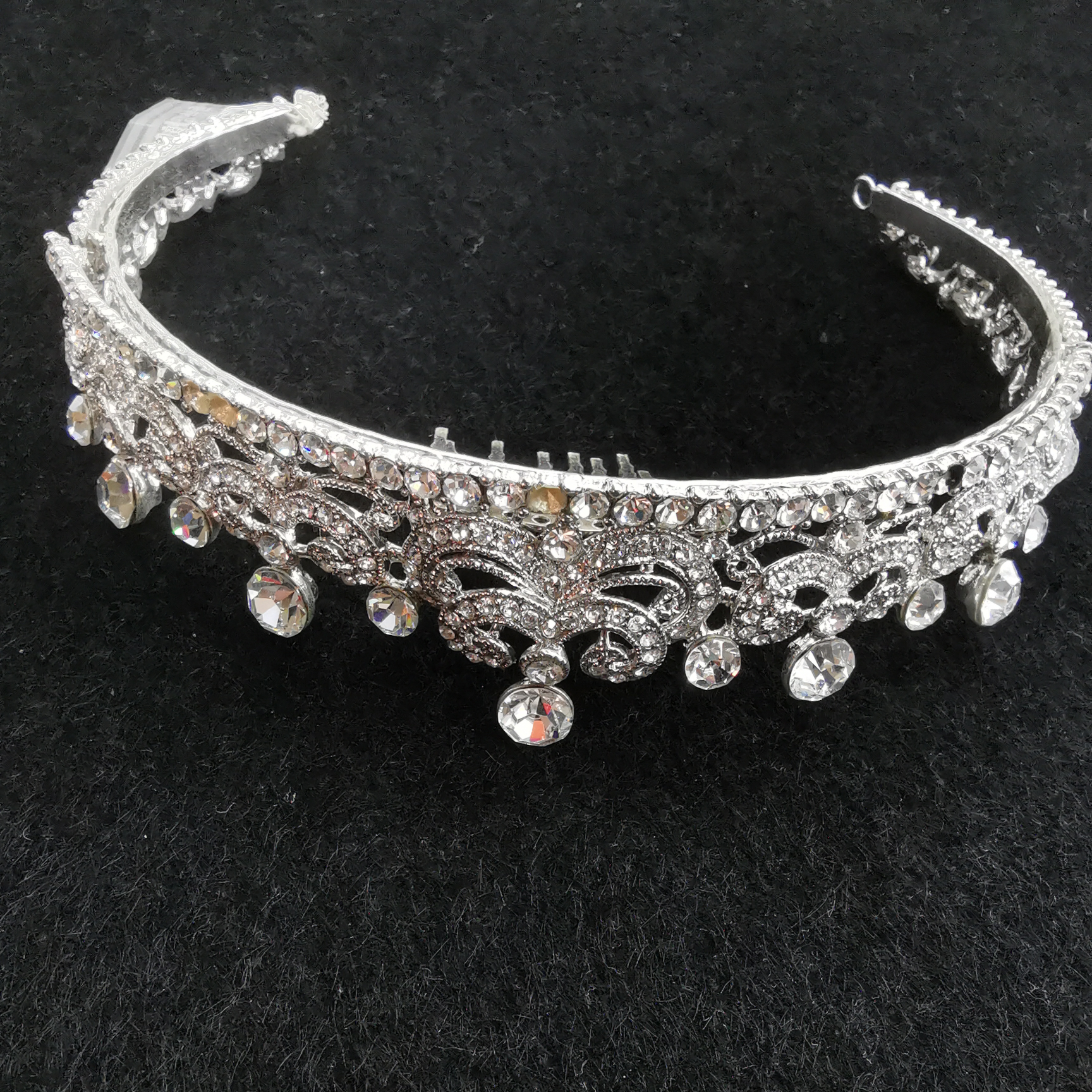 Bridal Tiara Hair Tiara Hair Accessories and Makeup Elegant Tiara Show Host Tiara