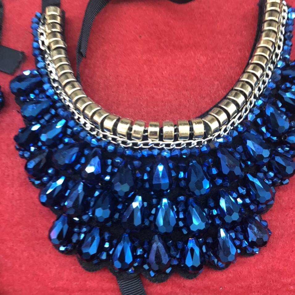 Hot selling decorative single false collar children's spring and winter crystal collar accessories collar collar collar collar collar collar collar collar in Korea